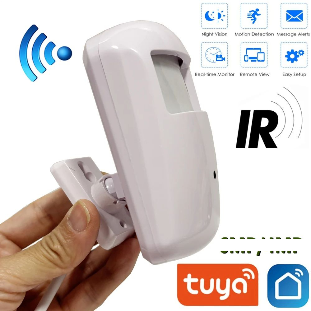 Smart Home Wiser - Мини-камера Wi-Fi с обнаружением движения, невидимое