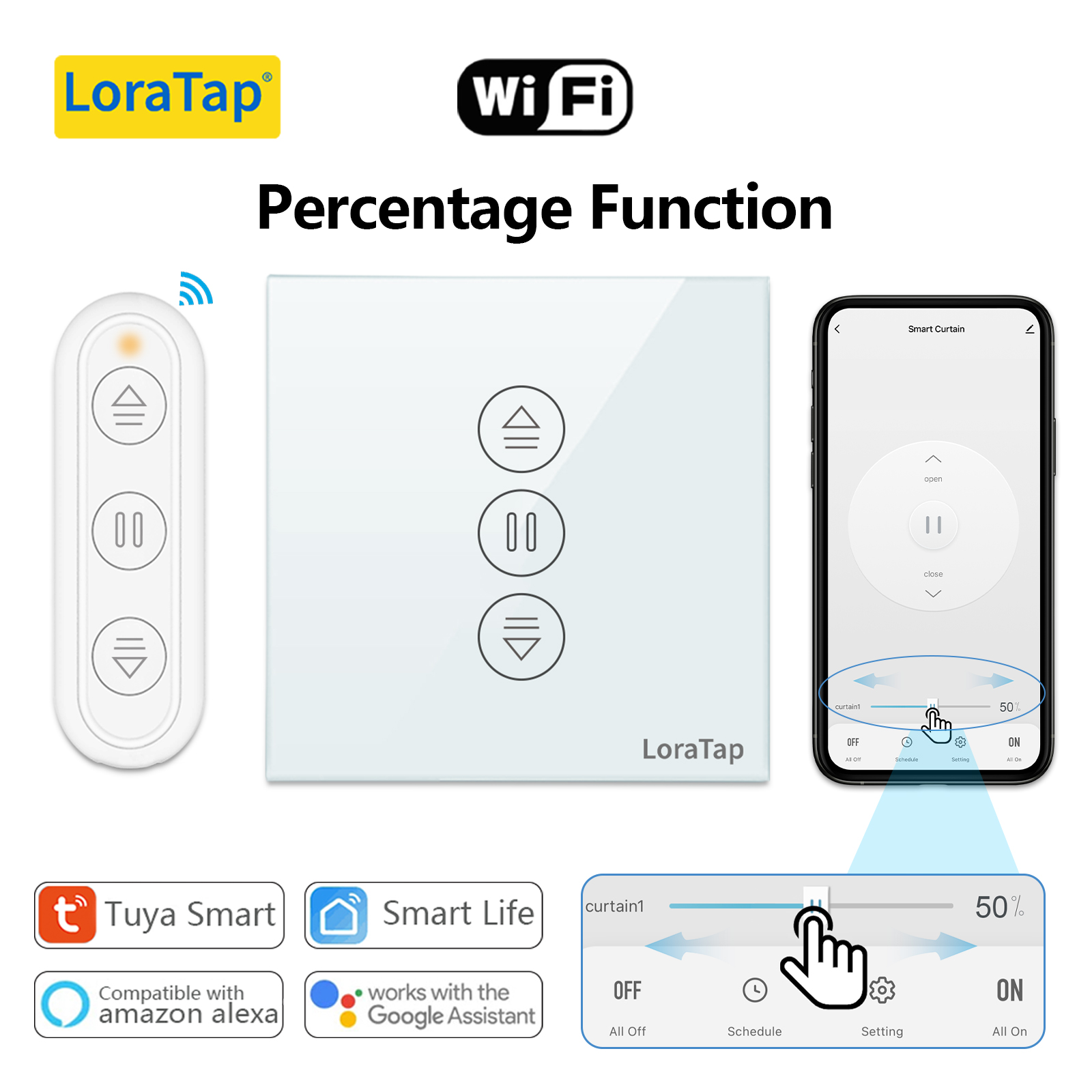 Universal Remote Smart Home - Tuya Smart Life EU Wi-Fi переключатель