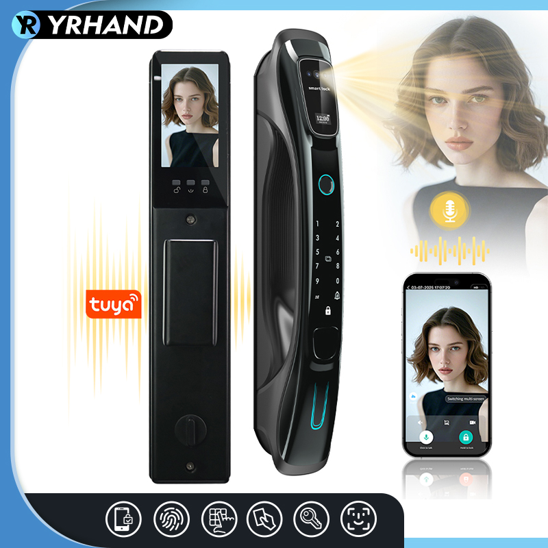Smart Home Door Lock - Умный замок с 3D-распознаванием лица, сканированием