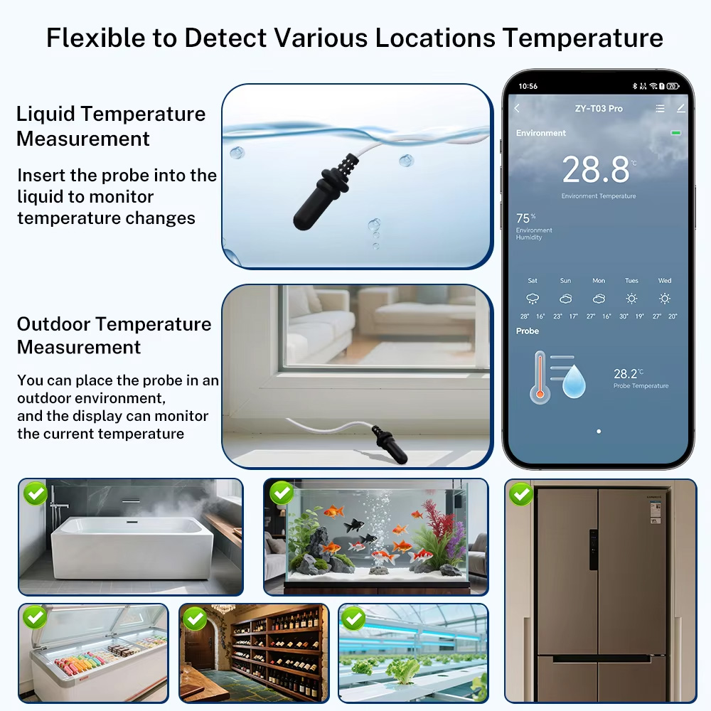 Внешний водонепроницаемый датч – обзор и цена Temperature Sensor
