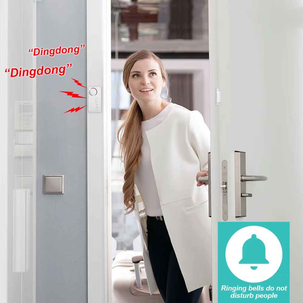 Дверная сигнализация с задержк – обзор и цена Wireless Door Sensor
