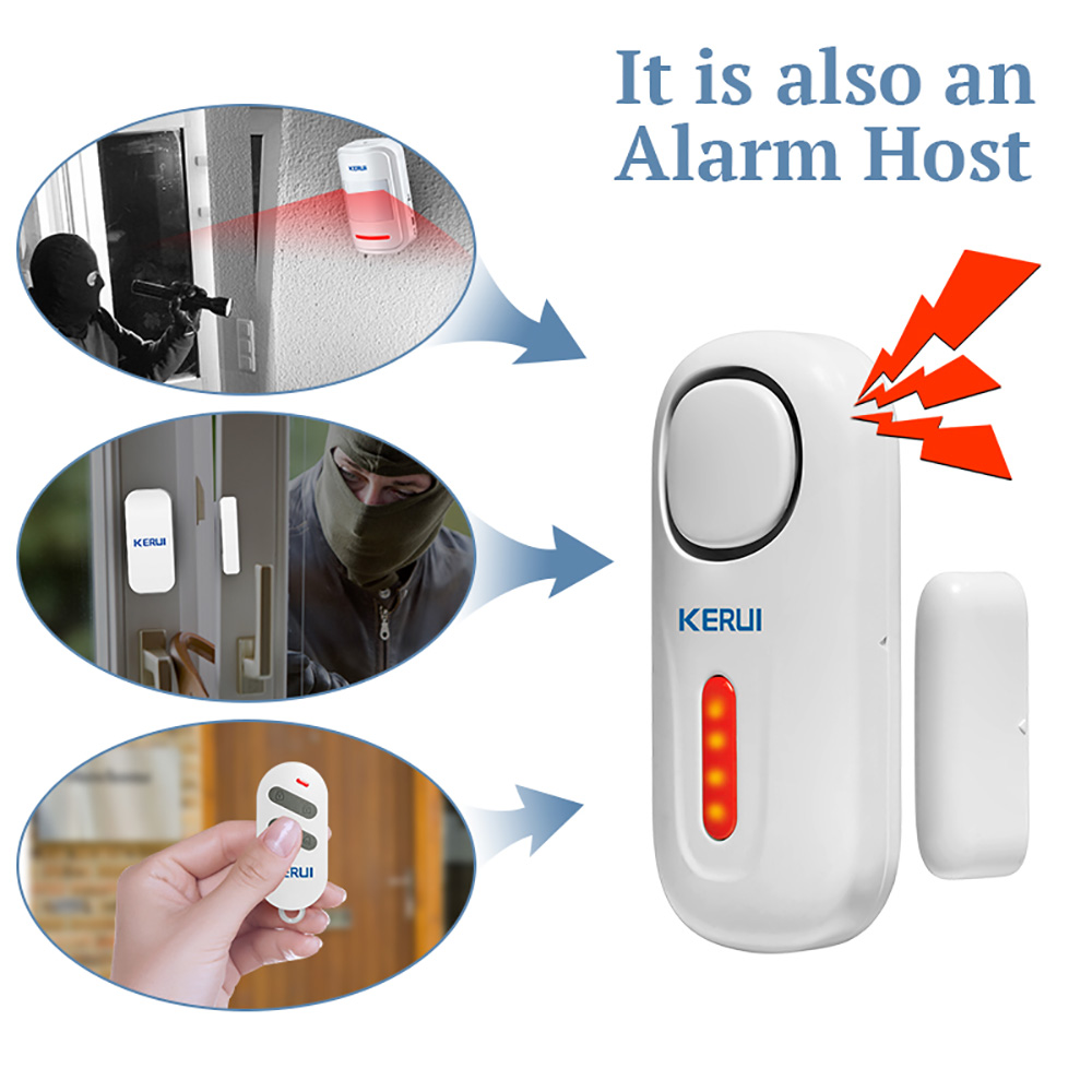 Сигнализация KERUI беспроводна – обзор и цена Wireless Door Sensor