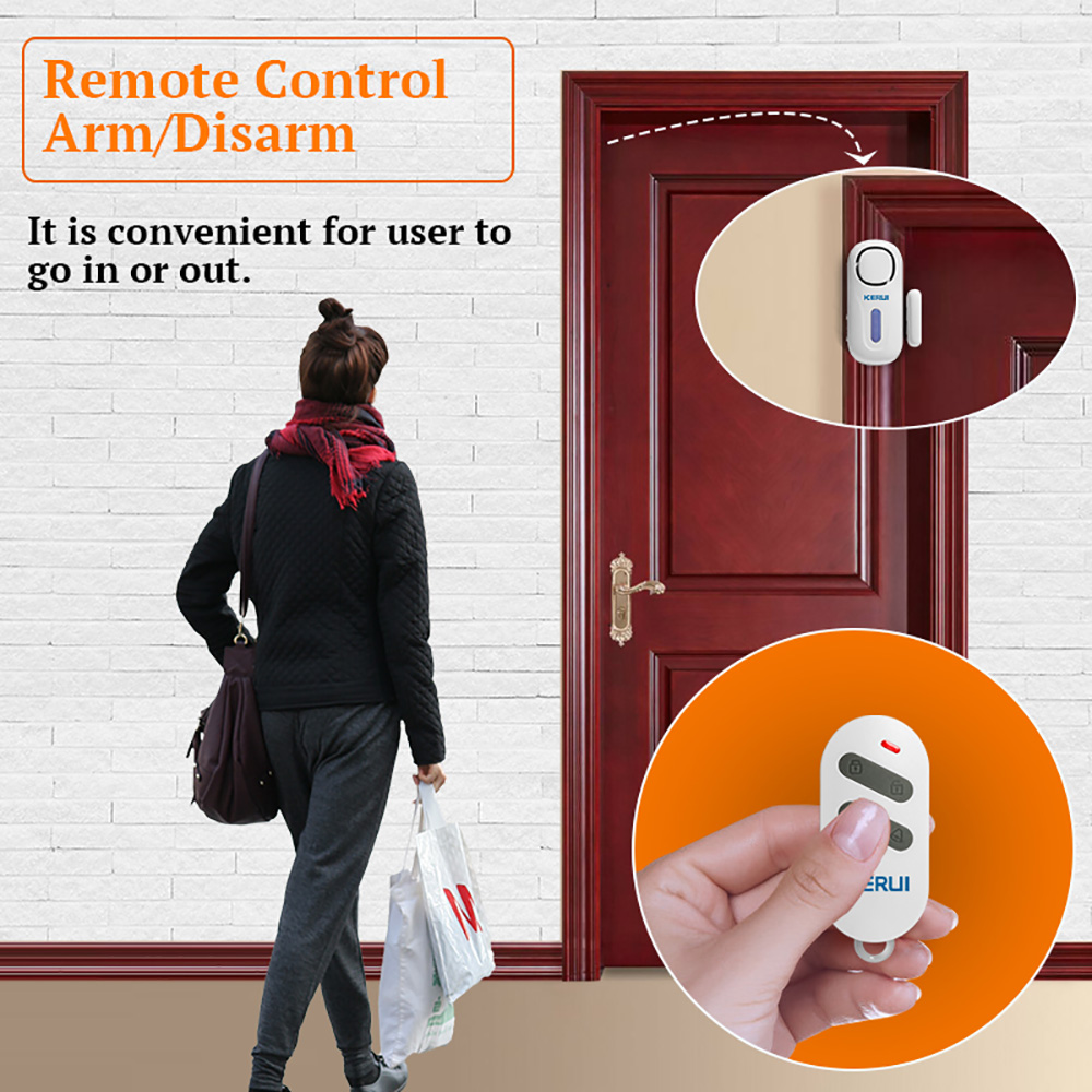 Сигнализация KERUI беспроводна – обзор и цена Wireless Door Sensor