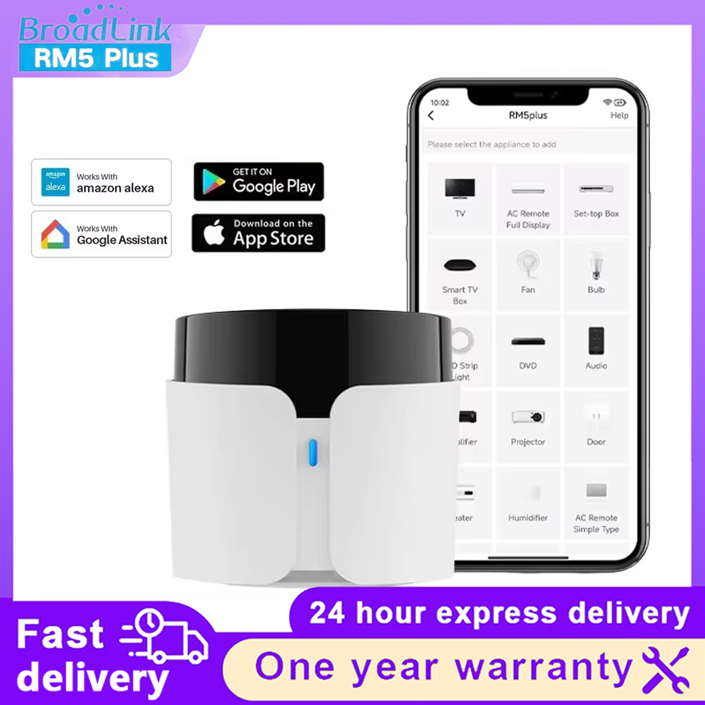 BroadLink RM5 Plus WiFi IR Sma – обзор и цена Smart Home Plus